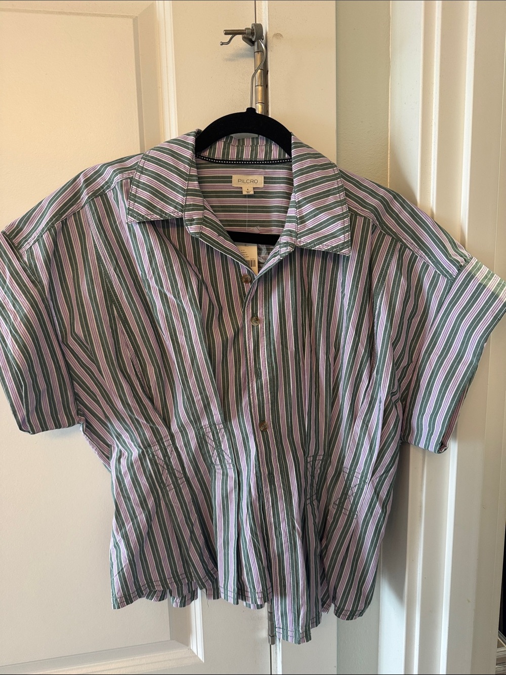 Anthropologie/Pilcro cotton blouse